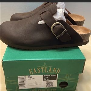 Eastland leather clogs